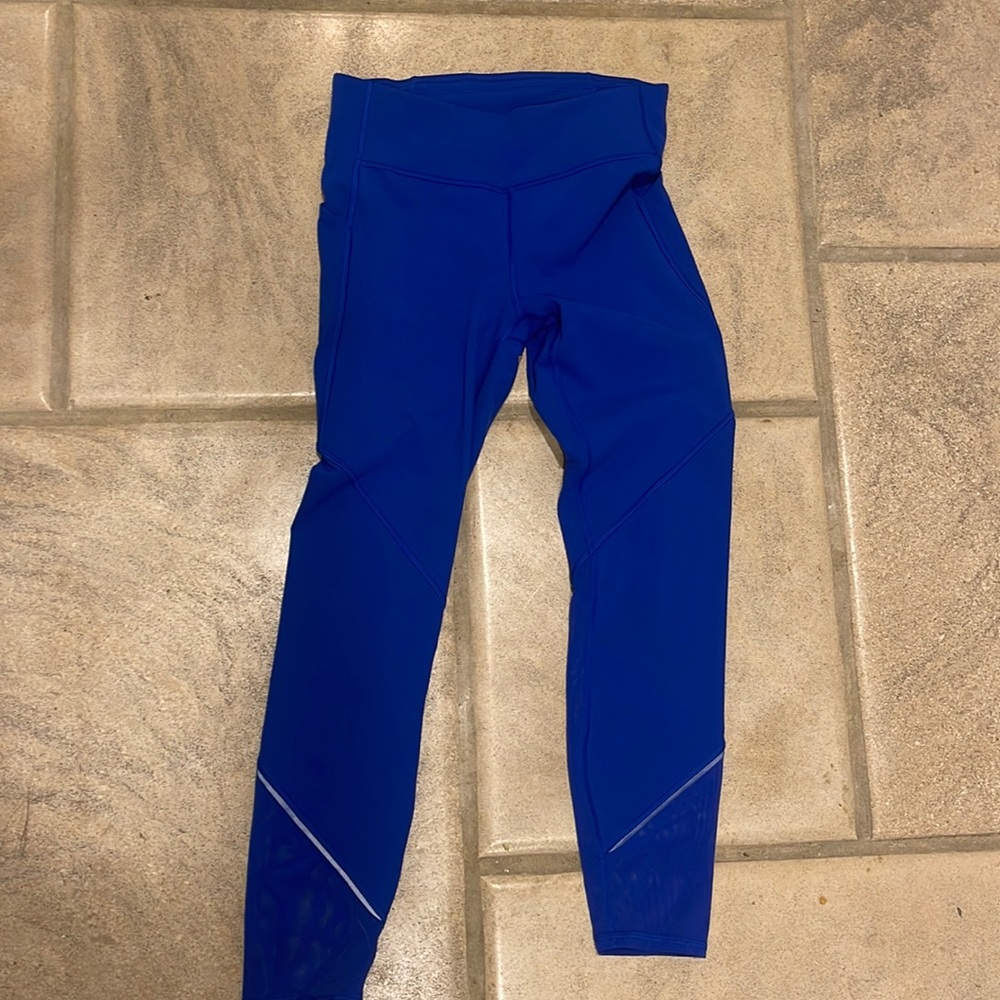 Lululemon blue with mesh pants